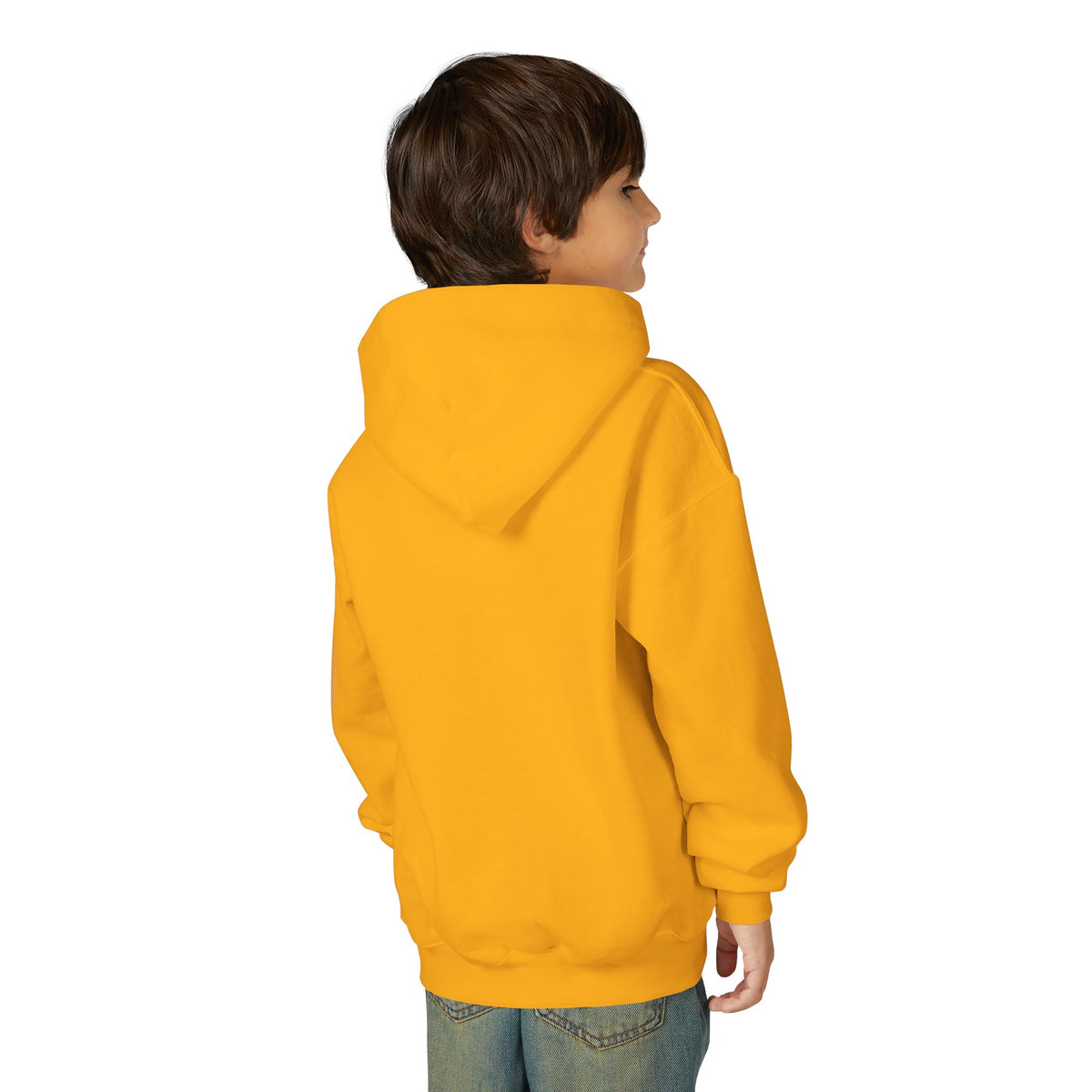 Kids Patriotic Elephant Hoodie – Blue Red USA Spirit Youth Sweatshirt