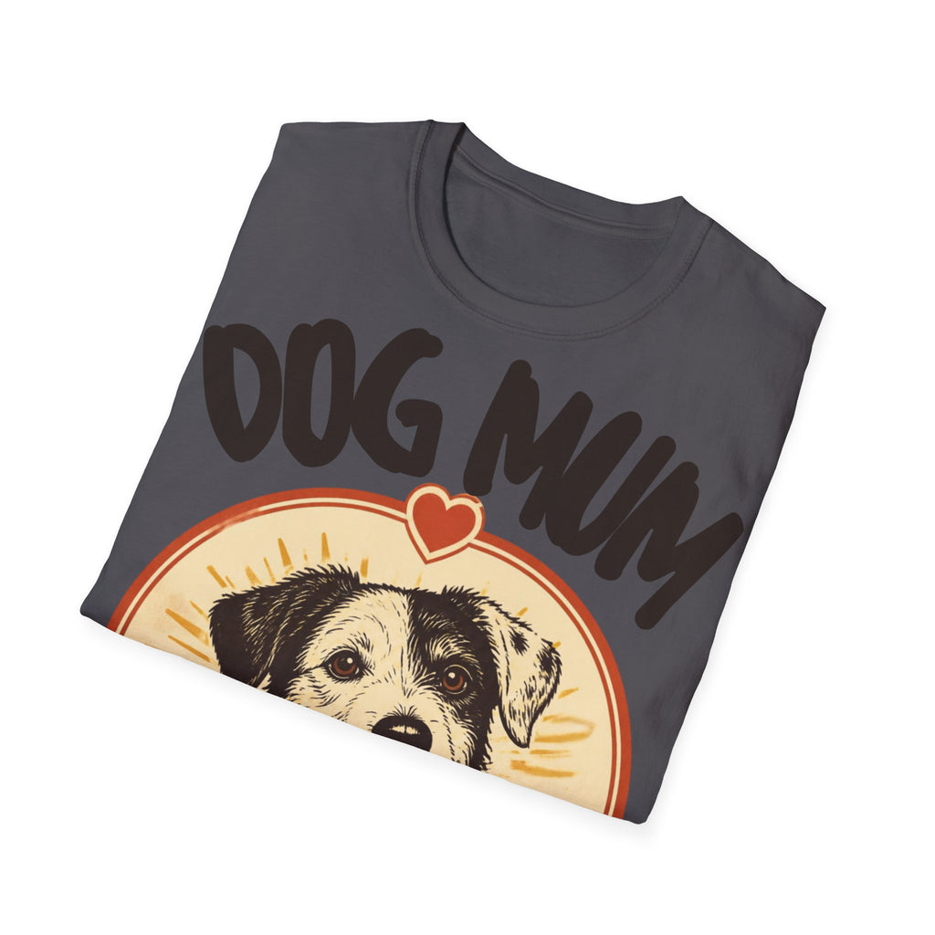 Dog Mum shirt | Rescue dog illustration T-Shirt