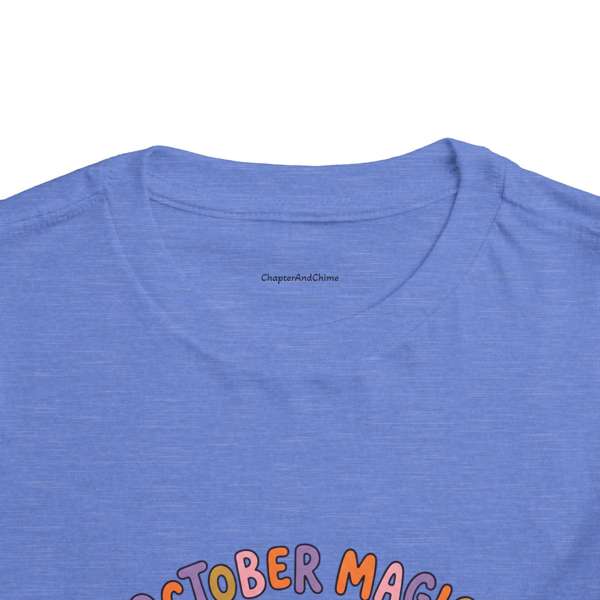 Halloween - October Magic Toddler Tee — Cute Witch Pumpkin Halloween Shirt