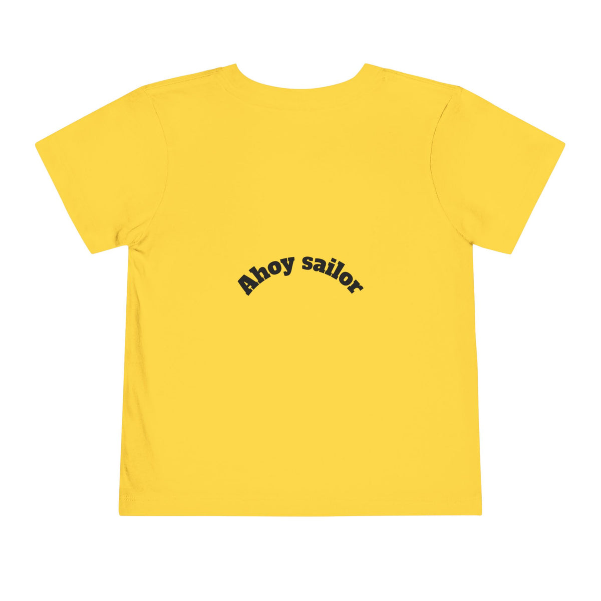 Cute Pirate Kid Ahoy Sailor Toddler Tee | Toddler Short Sleeve Tee