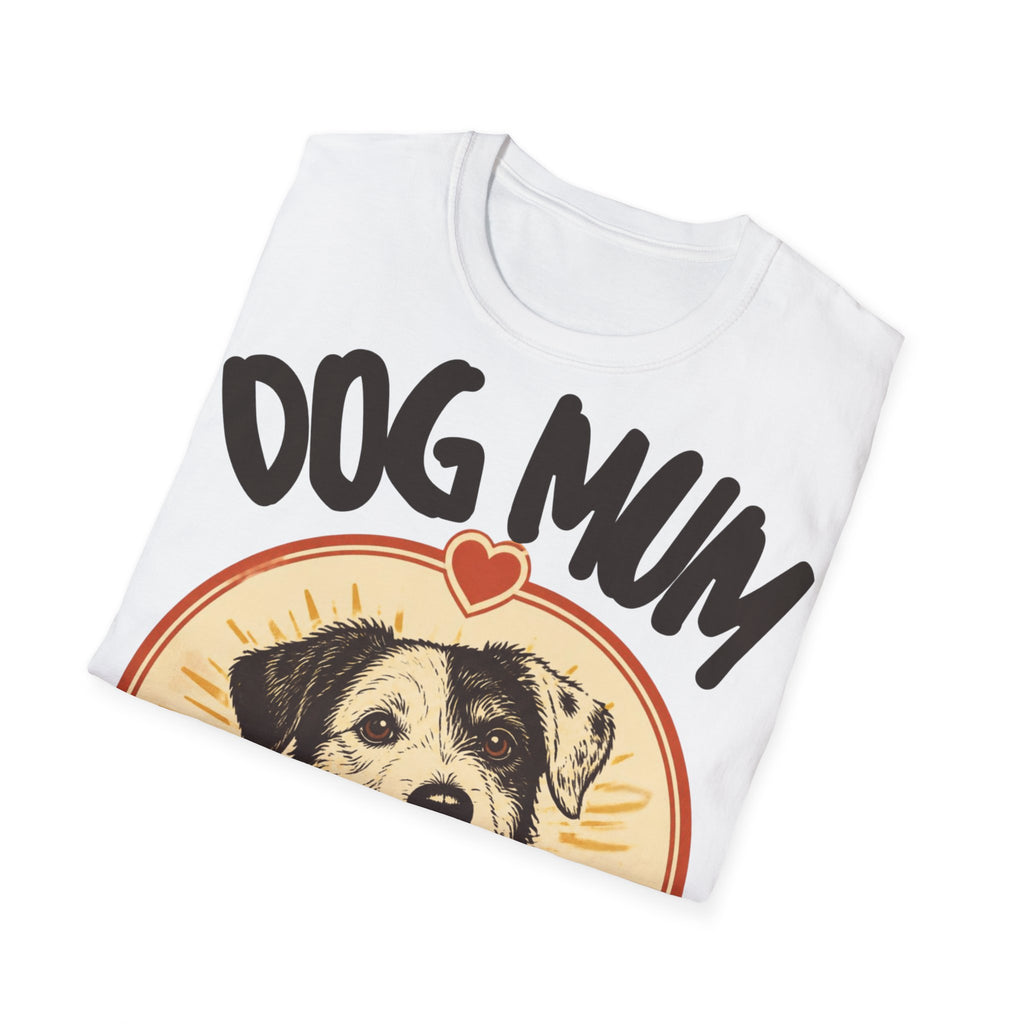 Dog Mum shirt | Rescue dog illustration T-Shirt