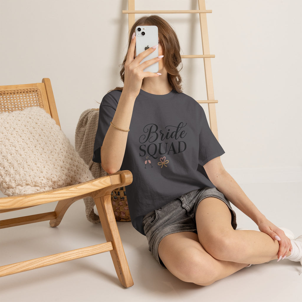 Bride Squad T-Shirt | Bachelorette Party Tee, Bridesmaid Shirt