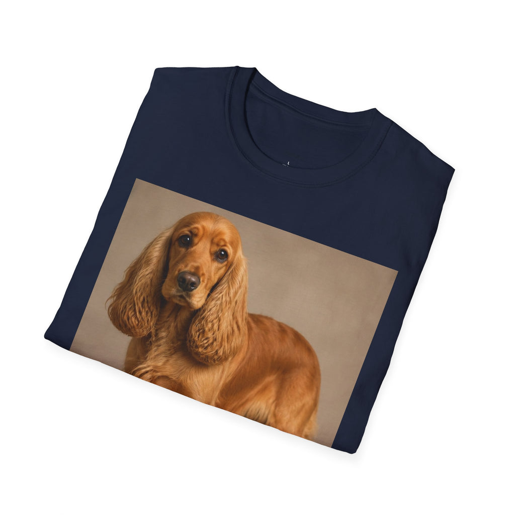 Cocker Spaniel Dog Mum T-Shirt — Dog Mom Graphic Tee with Photo Print