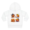 Toddler Halloween Hoodie – Cute Pumpkin & Trick-or-Treat Witch Pullover
