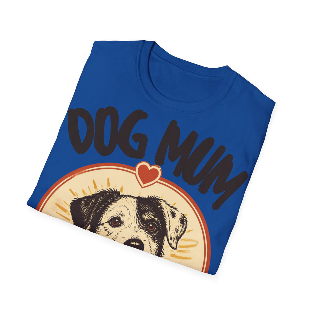 Dog Mum shirt | Rescue dog illustration T-Shirt