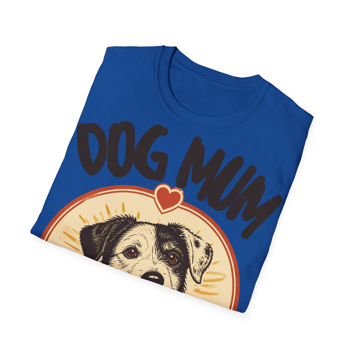 Dog Mum shirt | Rescue dog illustration T-Shirt