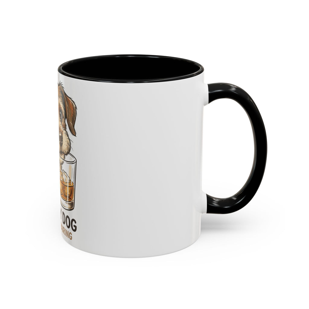 Whiskey Dog illustration mug | Coffee Mug