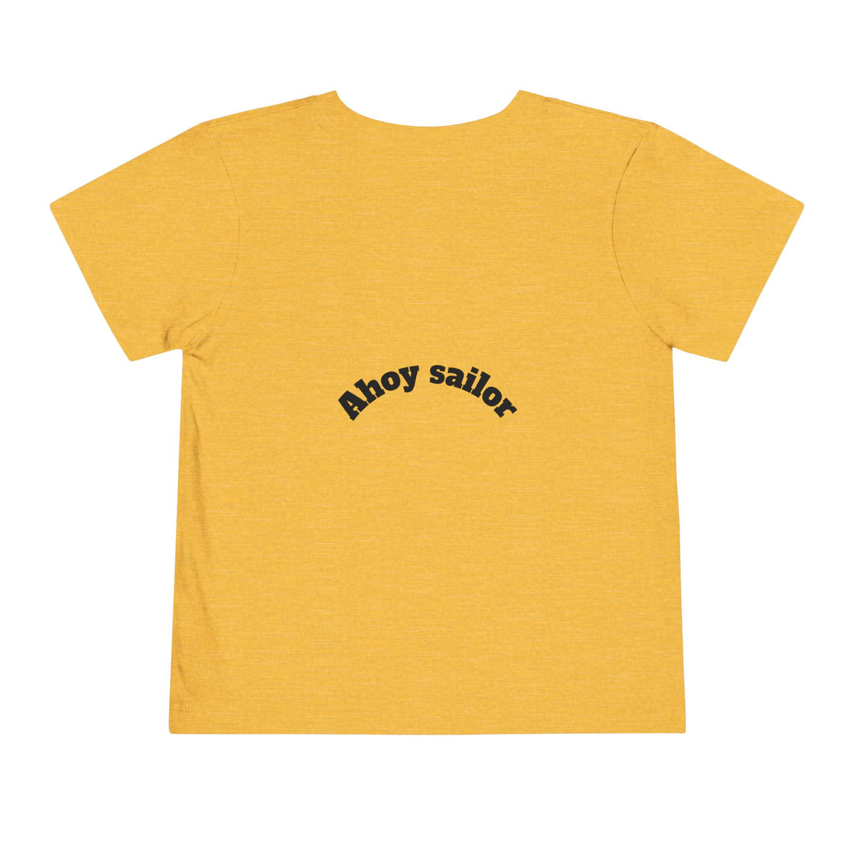 Cute Pirate Kid Ahoy Sailor Toddler Tee | Toddler Short Sleeve Tee