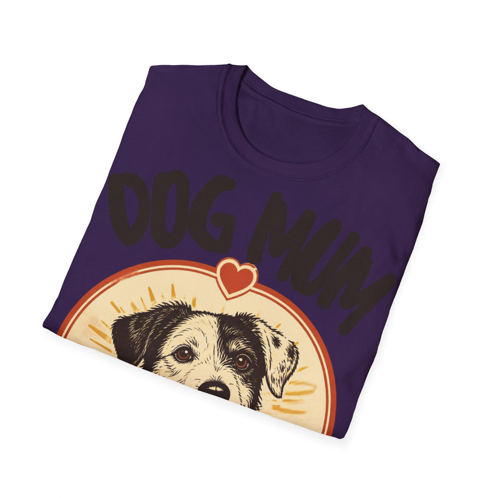 Dog Mum shirt | Rescue dog illustration T-Shirt