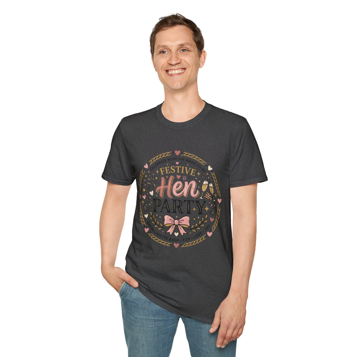 Festive Hen Party T-Shirt | Bachelorette Celebration Design