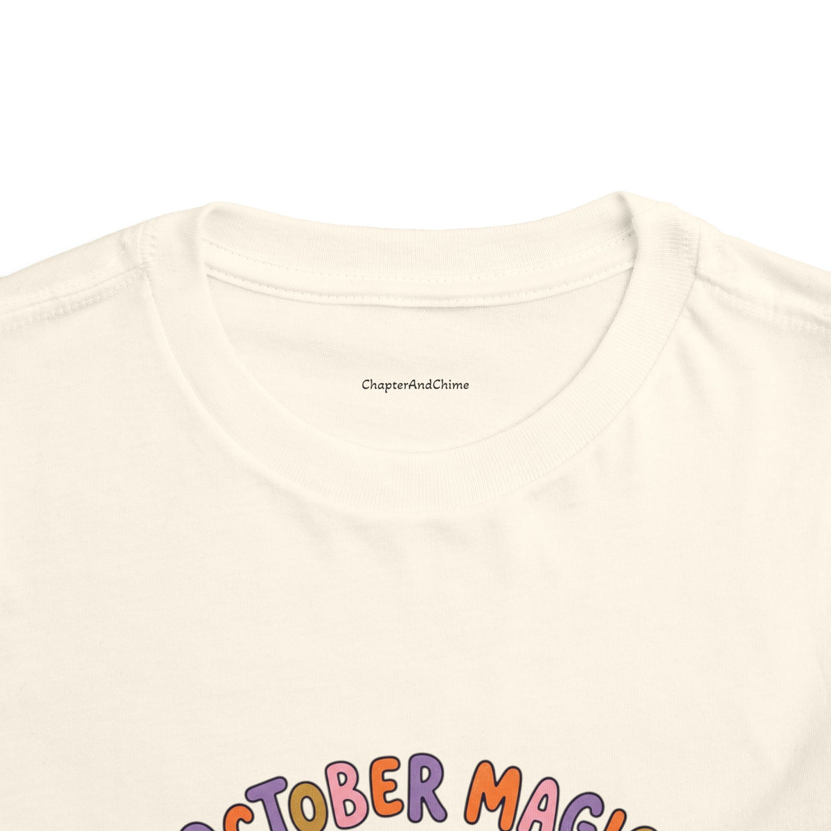 Halloween - October Magic Toddler Tee — Cute Witch Pumpkin Halloween Shirt
