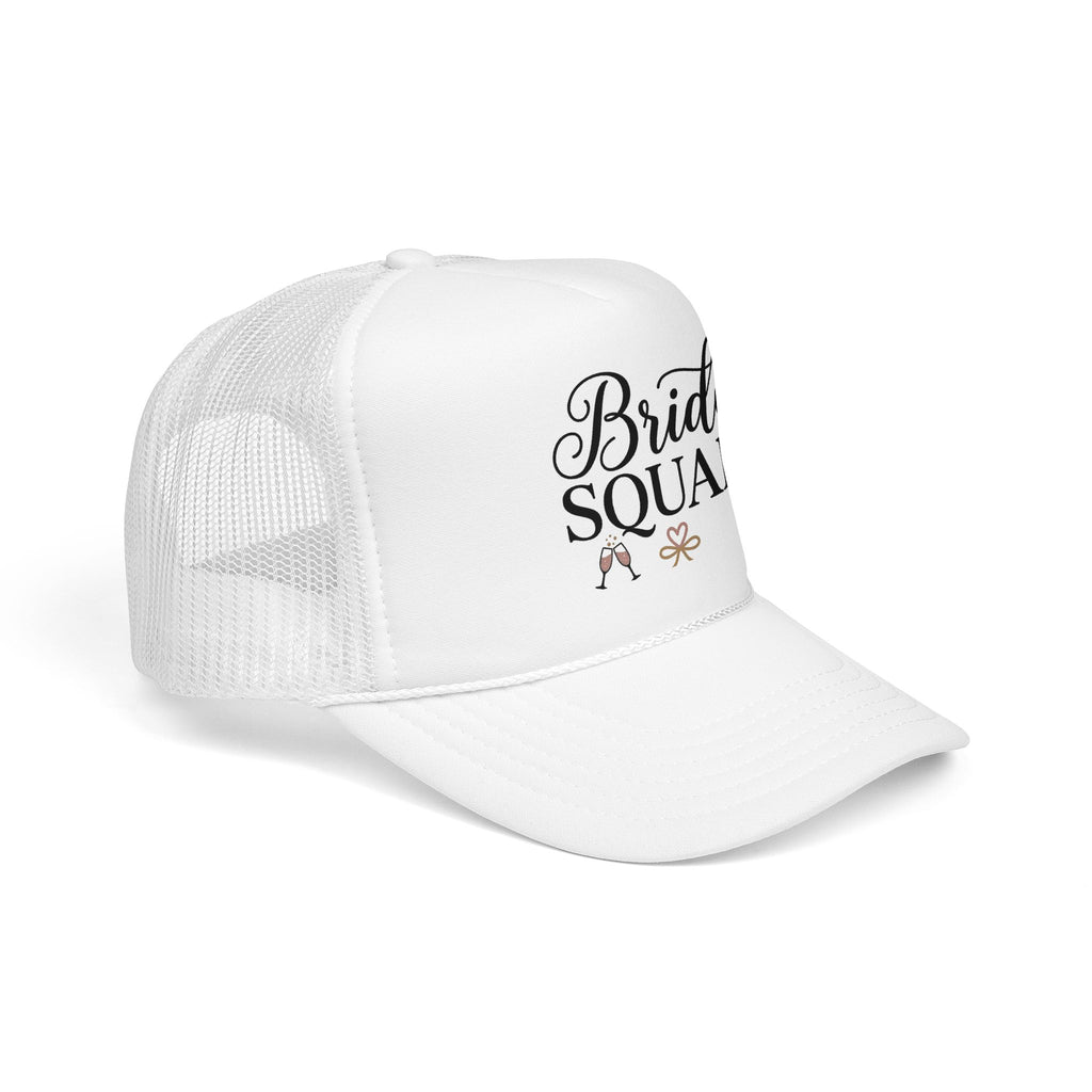 Bride Squad Trucker Hat — Bachelorette Party Foam Cap