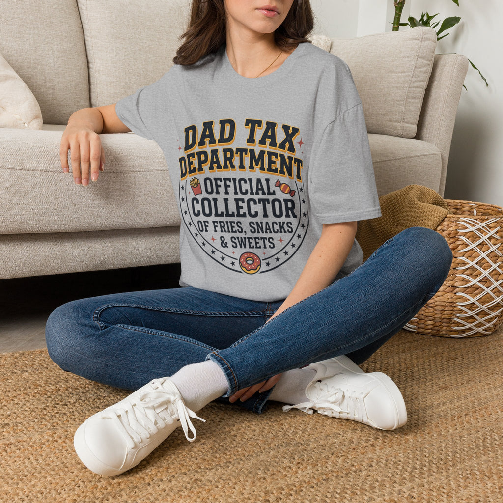 Dad Tax Department Official Collector of Fries Snacks & Sweets T-Shirt