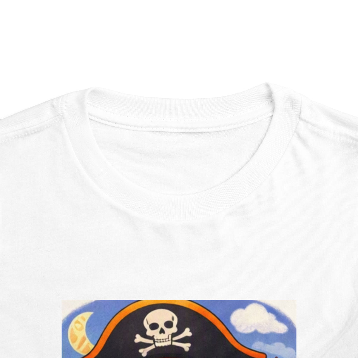 Cute Pirate Kid Ahoy Sailor Toddler Tee | Toddler Short Sleeve Tee