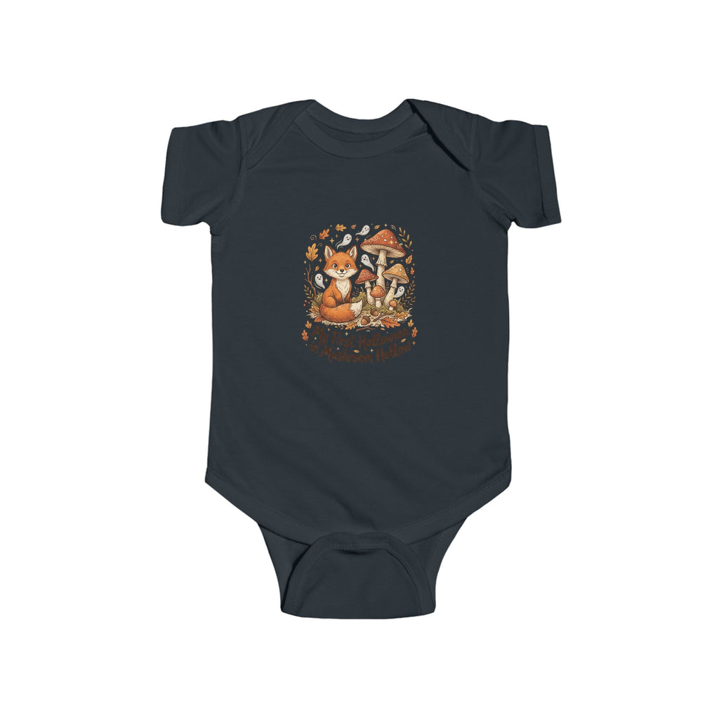 Halloween Infant Bodysuit — Cute Woodland Fox 'My First Halloween' Baby Halloween Outfit