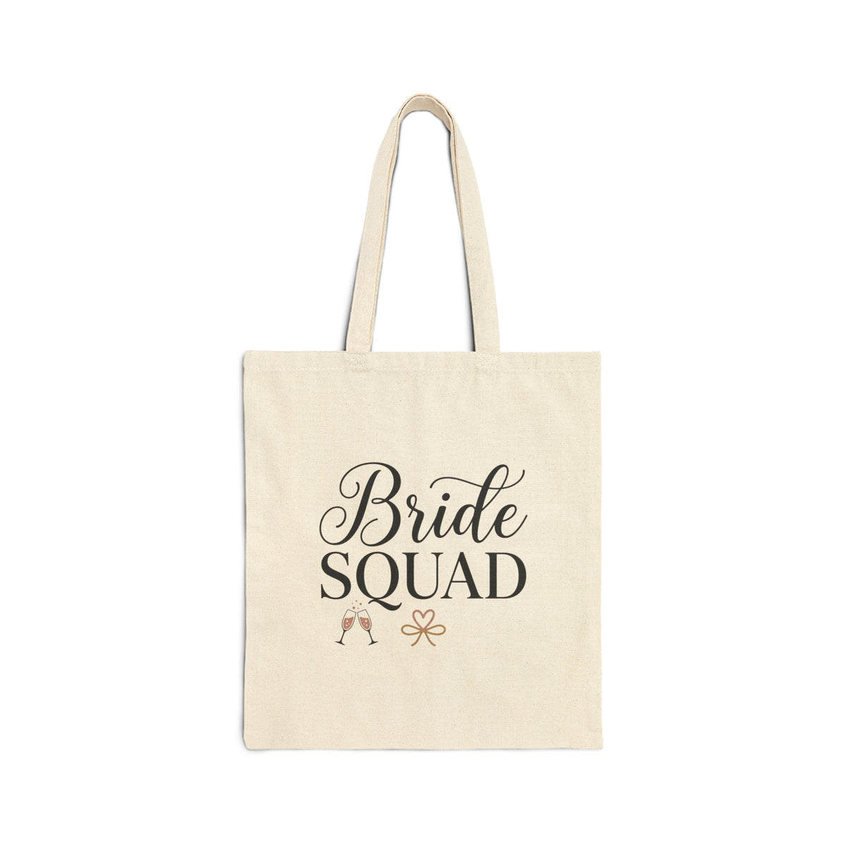 Bride Squad Tote Bag | Bachelorette Party, Bridesmaid Canvas Tote