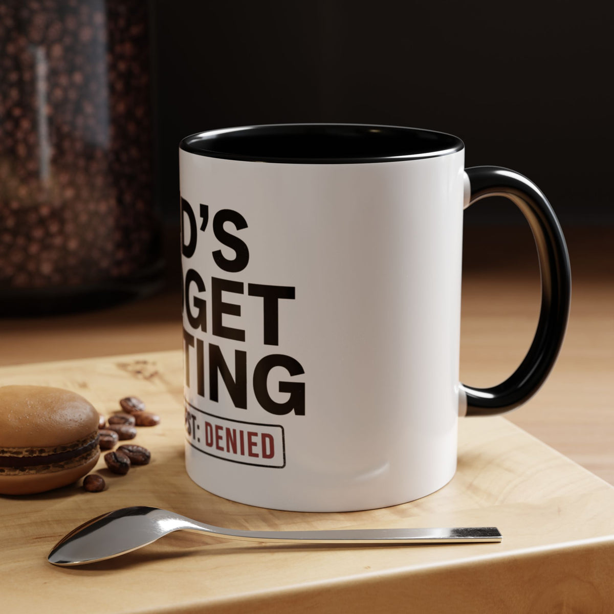 Dad's Funny Budget Meeting Mug | Accent Coffee Mug, 11/15oz
