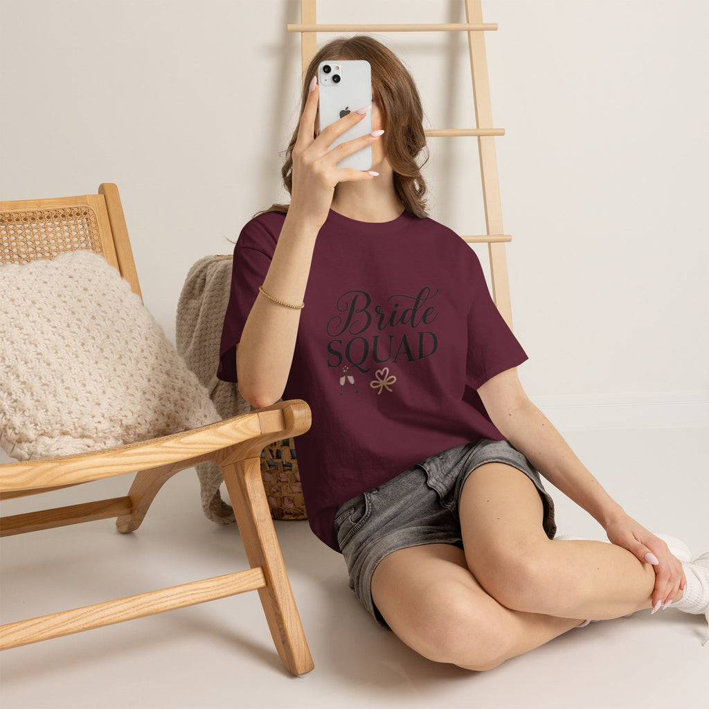 Bride Squad T-Shirt | Bachelorette Party Tee, Bridesmaid Shirt