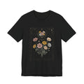 Libra & Scorpio Floral Zodiac T‑Shirt — Botanical Horoscope Tee