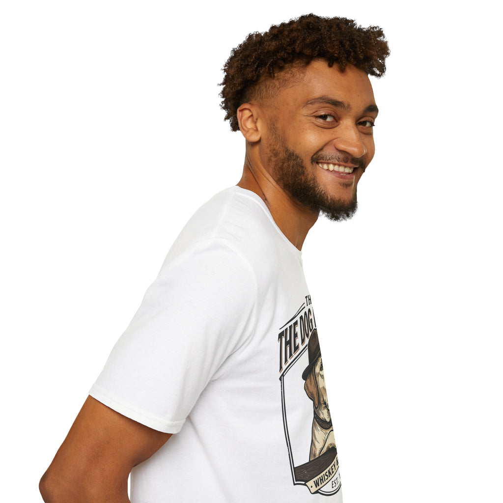 The Dog Father graphic T-Shirt | Whiskey & Wisdom dog illustration