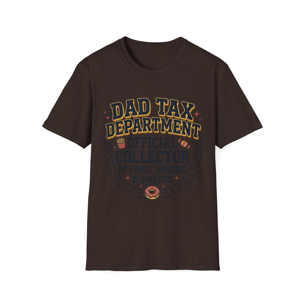 Dad Tax Department Official Collector of Fries Snacks & Sweets T-Shirt