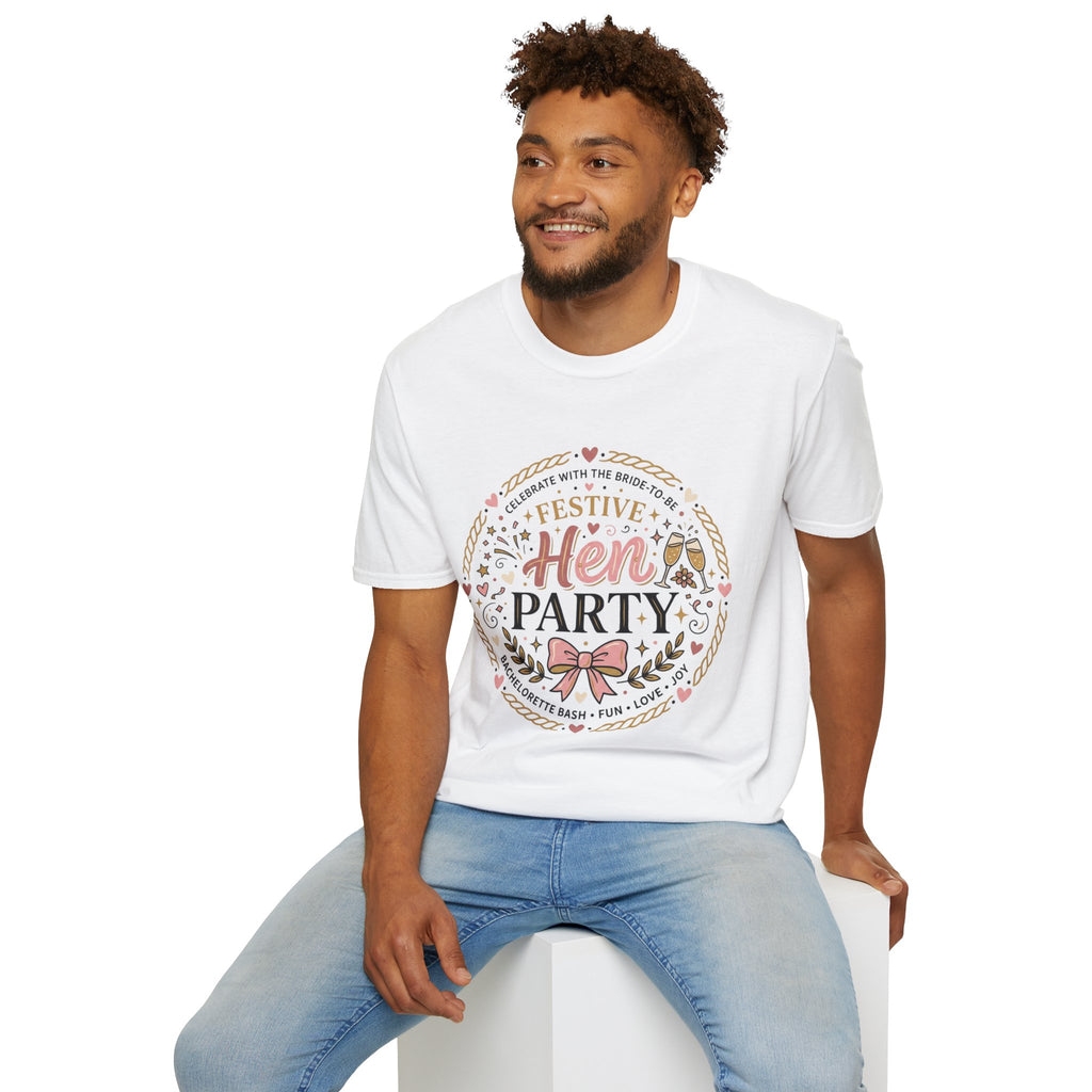 Festive Hen Party T-Shirt | Bachelorette Celebration Design