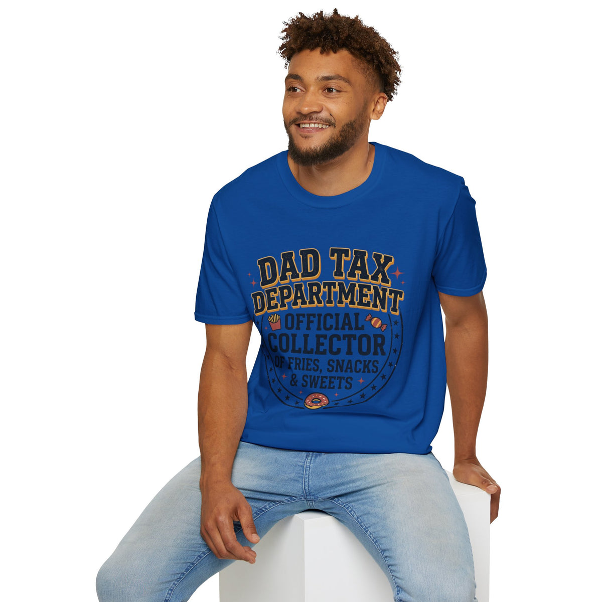 Dad Tax Department Official Collector of Fries Snacks & Sweets T-Shirt