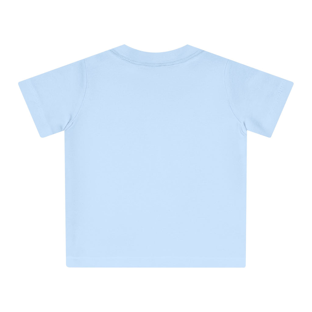 October Marigold Baby T-Shirt — 'Marigold Glow' Autumn Floral Baby Tee