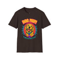 Dog Mum Golden Retriever T-Shirt | Cute Retro Dog Portrait, Pet Lover Tee