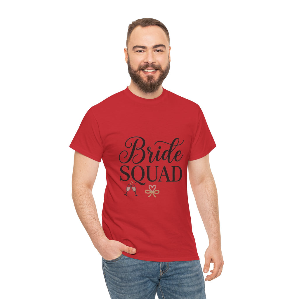 Bride Squad T-Shirt | Bachelorette Party Tee, Bridesmaid Shirt
