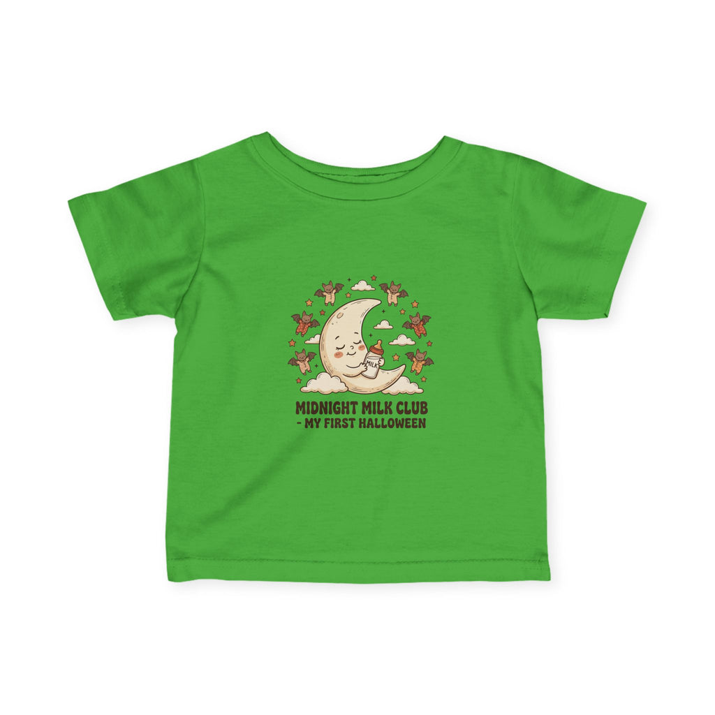 Halloween - Infant Tee — "Midnight Milk Club: My First Halloween" Baby Shirt