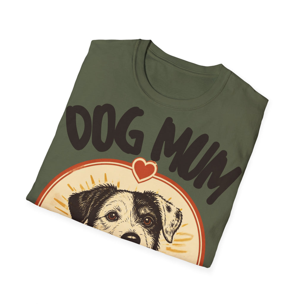 Dog Mum shirt | Rescue dog illustration T-Shirt