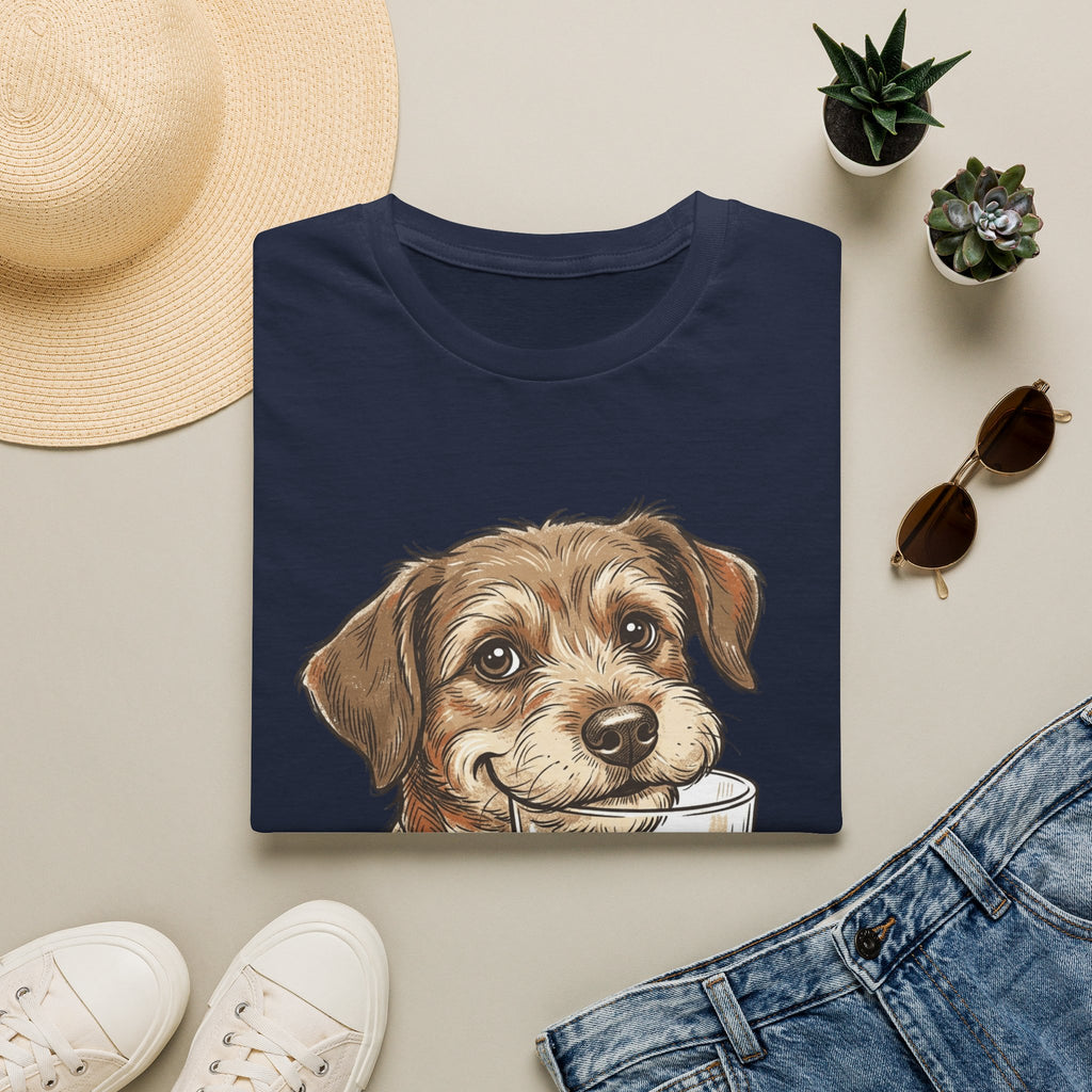 Whiskey Dog A Perfect Pairing T-Shirt | Dog & Whiskey Illustration