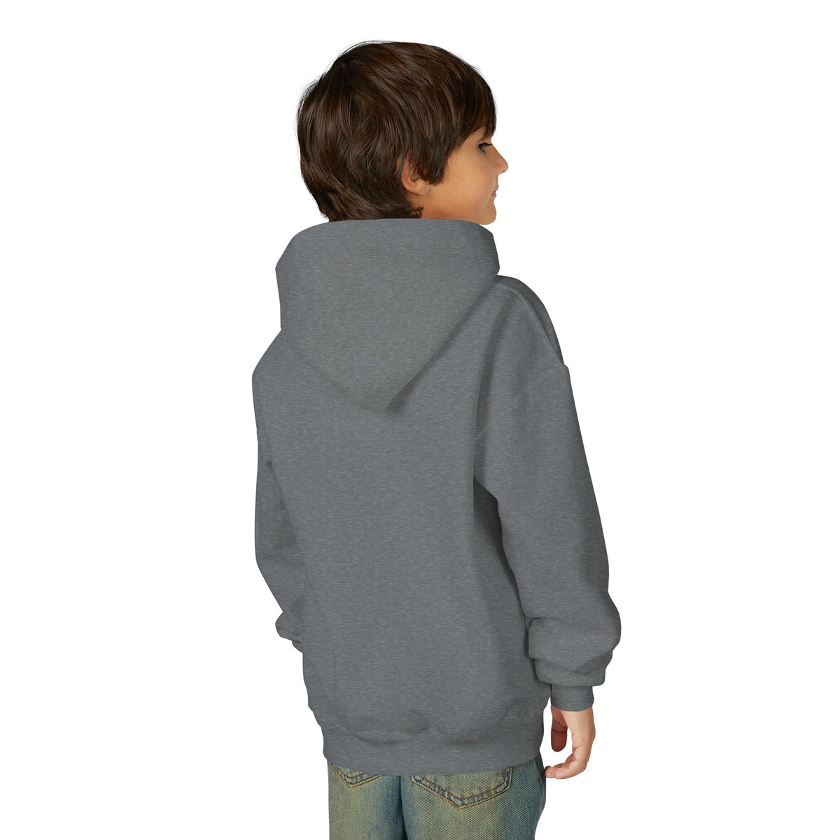 Kids Patriotic Elephant Hoodie – Blue Red USA Spirit Youth Sweatshirt