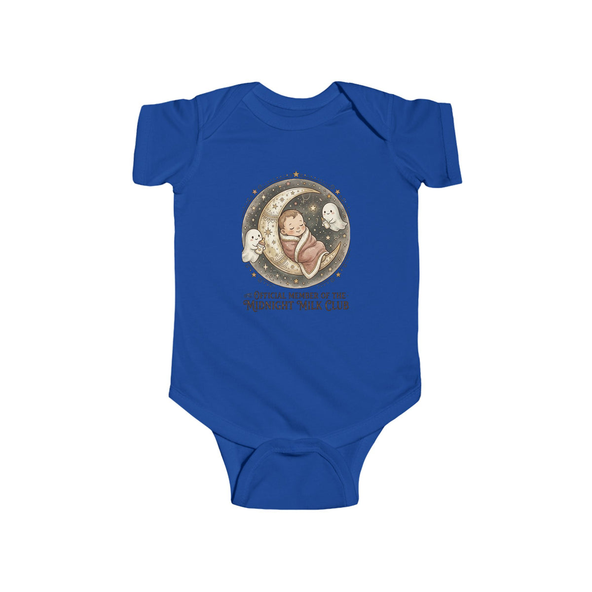 Halloween Theme - Midnight Milk Club Infant Bodysuit — Cute Night-time Nursing Baby Onesie