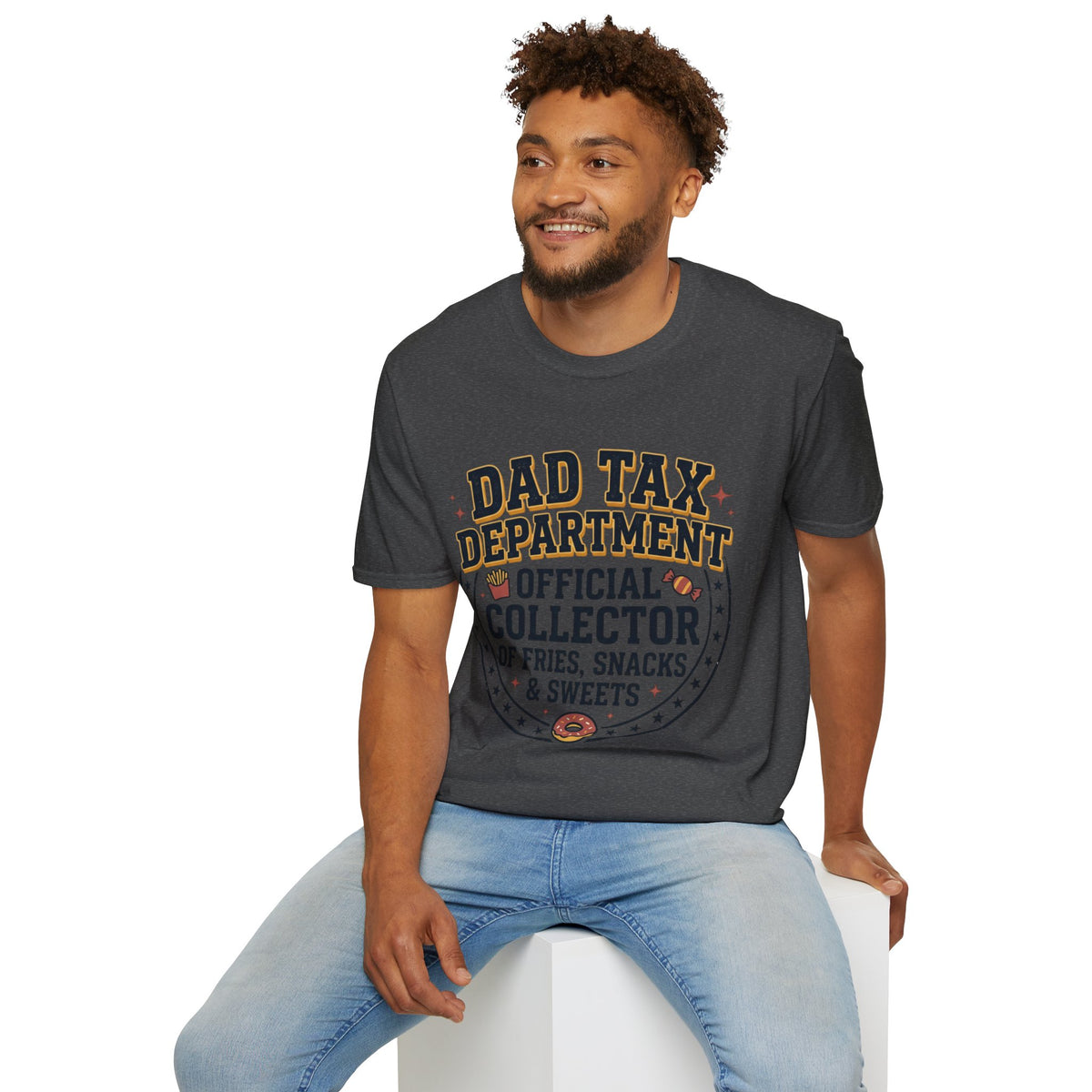 Dad Tax Department Official Collector of Fries Snacks & Sweets T-Shirt
