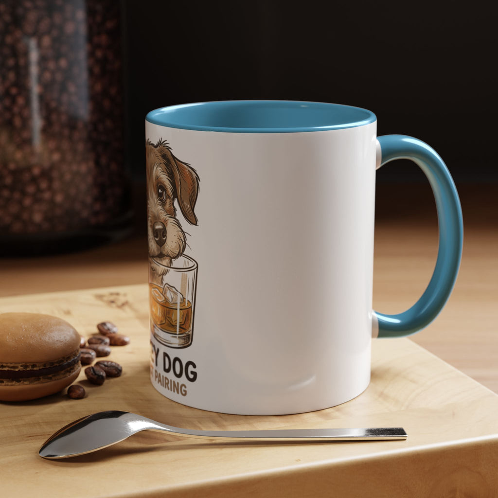 Whiskey Dog illustration mug | Coffee Mug