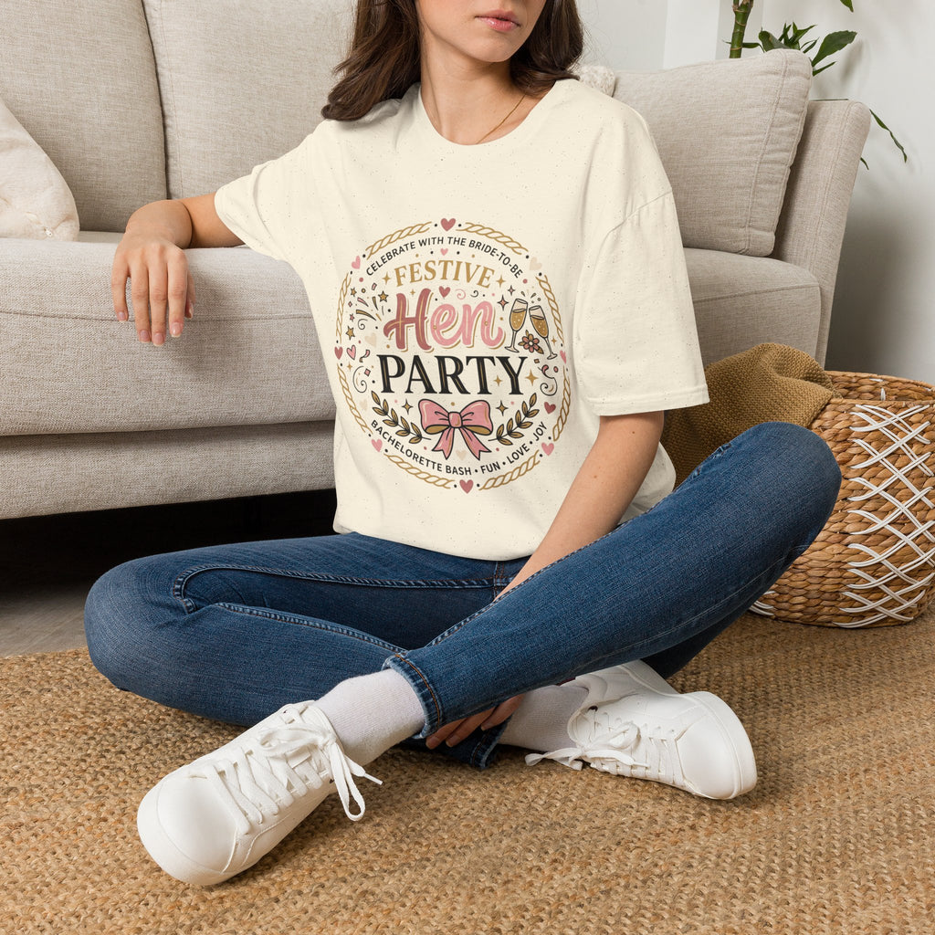 Festive Hen Party T-Shirt | Bachelorette Celebration Design