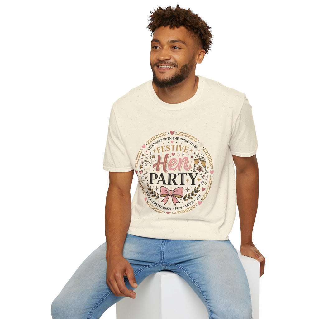 Festive Hen Party T-Shirt | Bachelorette Celebration Design