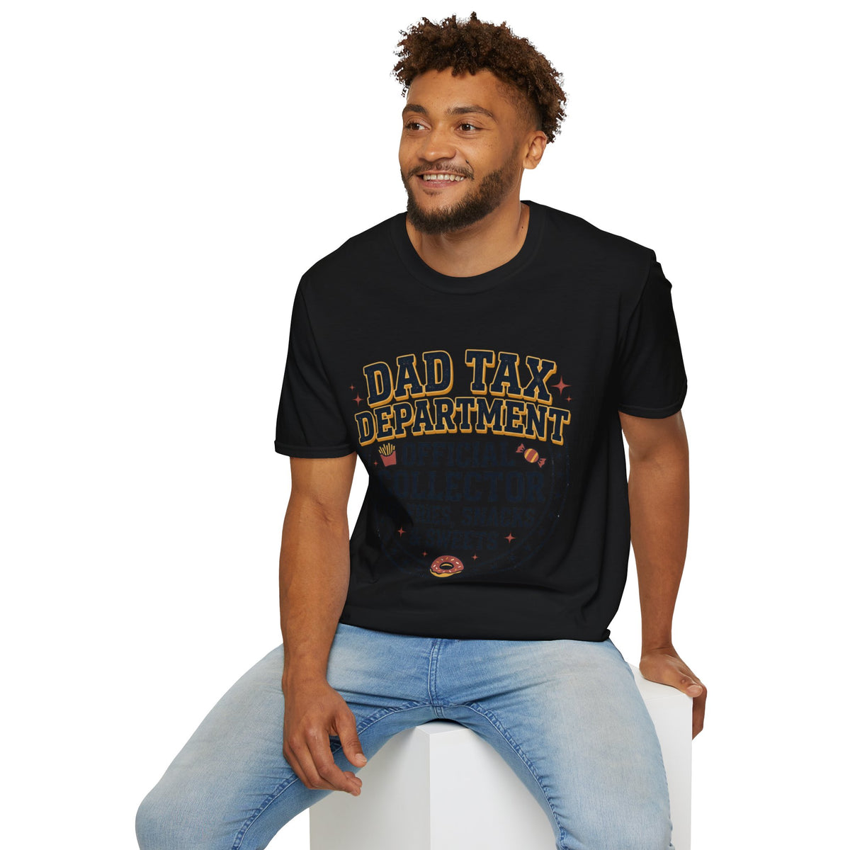 Dad Tax Department Official Collector of Fries Snacks & Sweets T-Shirt