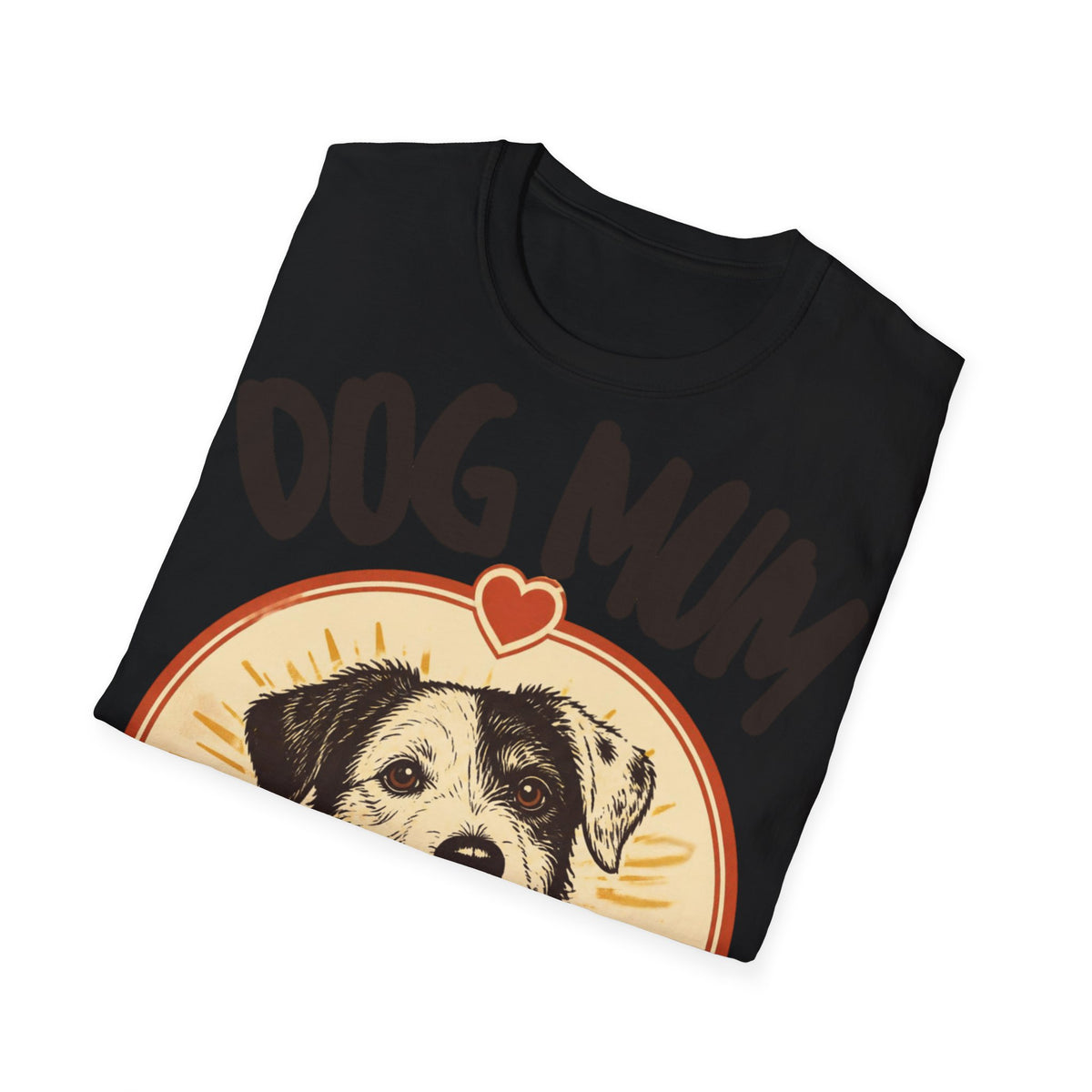 Dog Mum shirt | Rescue dog illustration T-Shirt