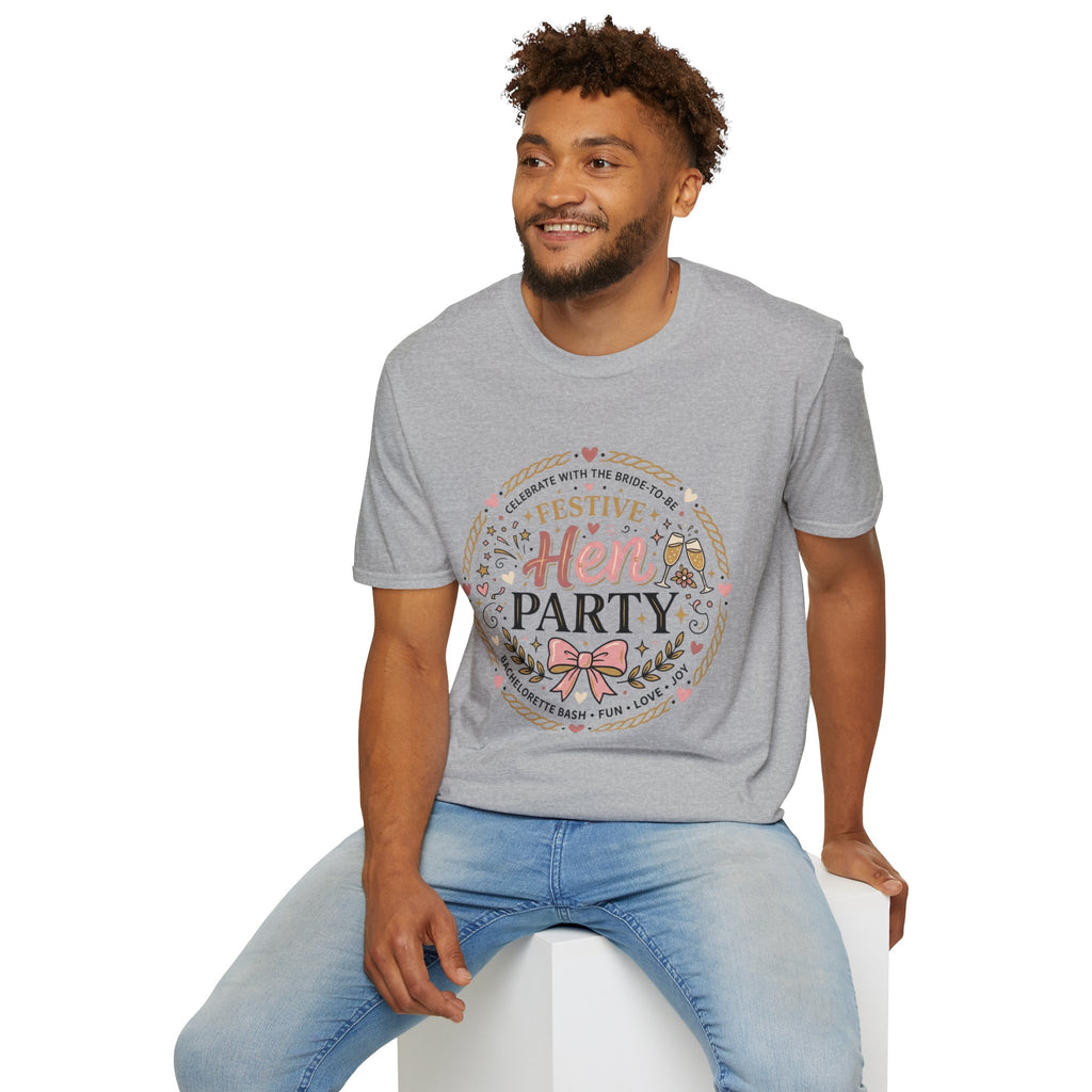 Festive Hen Party T-Shirt | Bachelorette Celebration Design