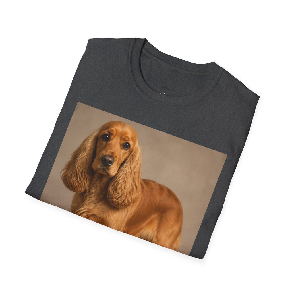 Cocker Spaniel Dog Mum T-Shirt — Dog Mom Graphic Tee with Photo Print