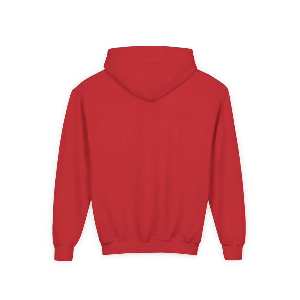 Kids Patriotic Elephant Hoodie – Blue Red USA Spirit Youth Sweatshirt