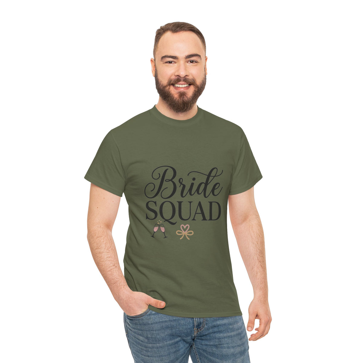 Bride Squad T-Shirt | Bachelorette Party Tee, Bridesmaid Shirt