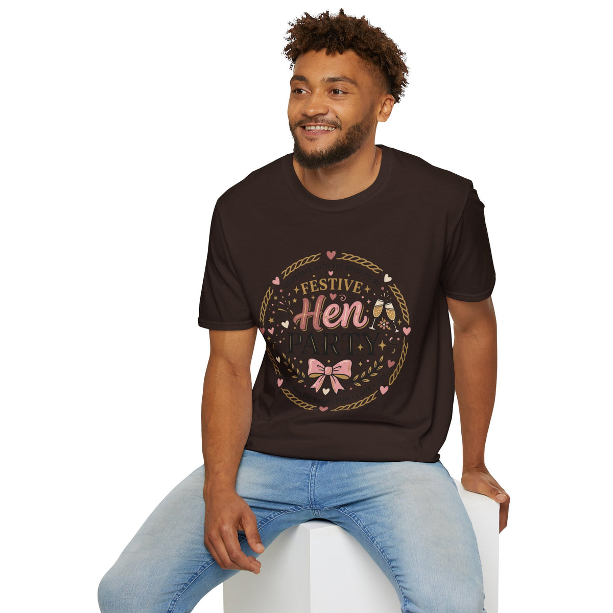 Festive Hen Party T-Shirt | Bachelorette Celebration Design