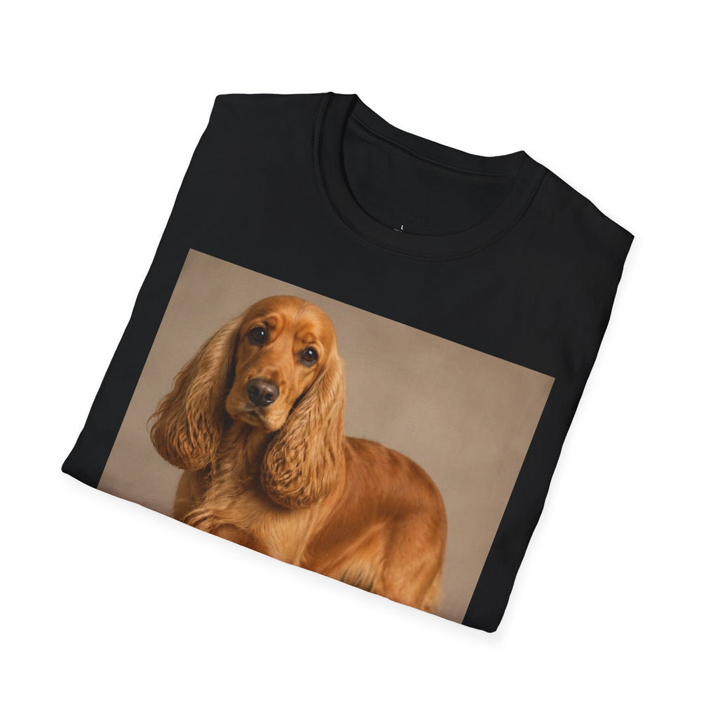 Cocker Spaniel Dog Mum T-Shirt — Dog Mom Graphic Tee with Photo Print