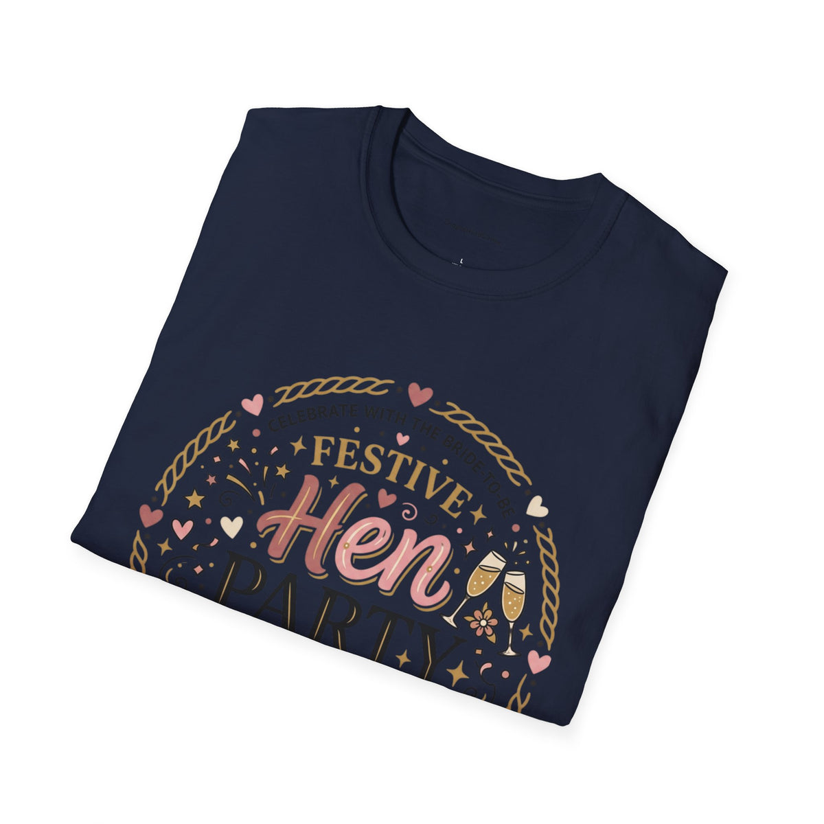 Festive Hen Party T-Shirt | Bachelorette Celebration Design