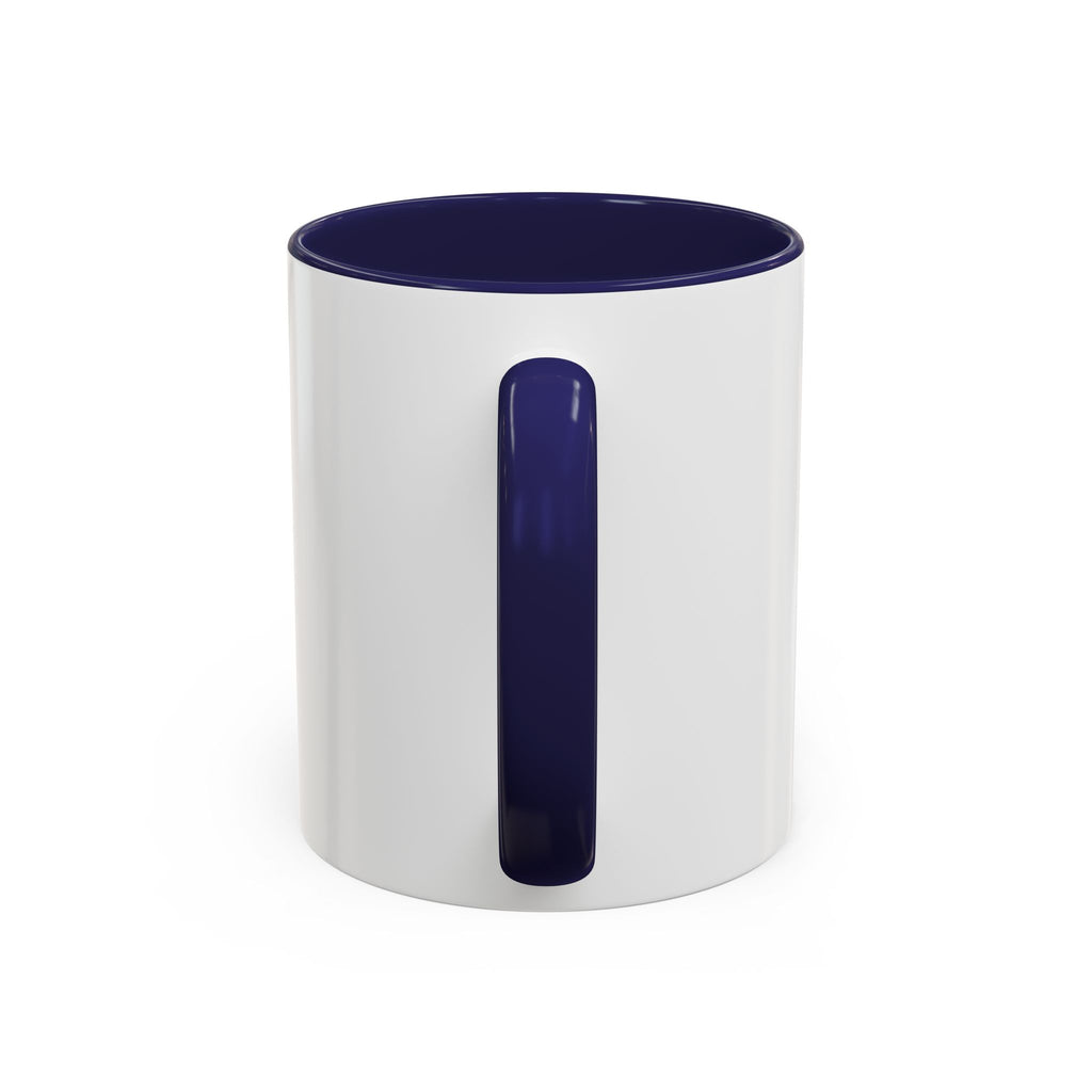 Cricket Crest Accent Mug — Vintage Bat & Ball Coffee Cup (11/15oz)