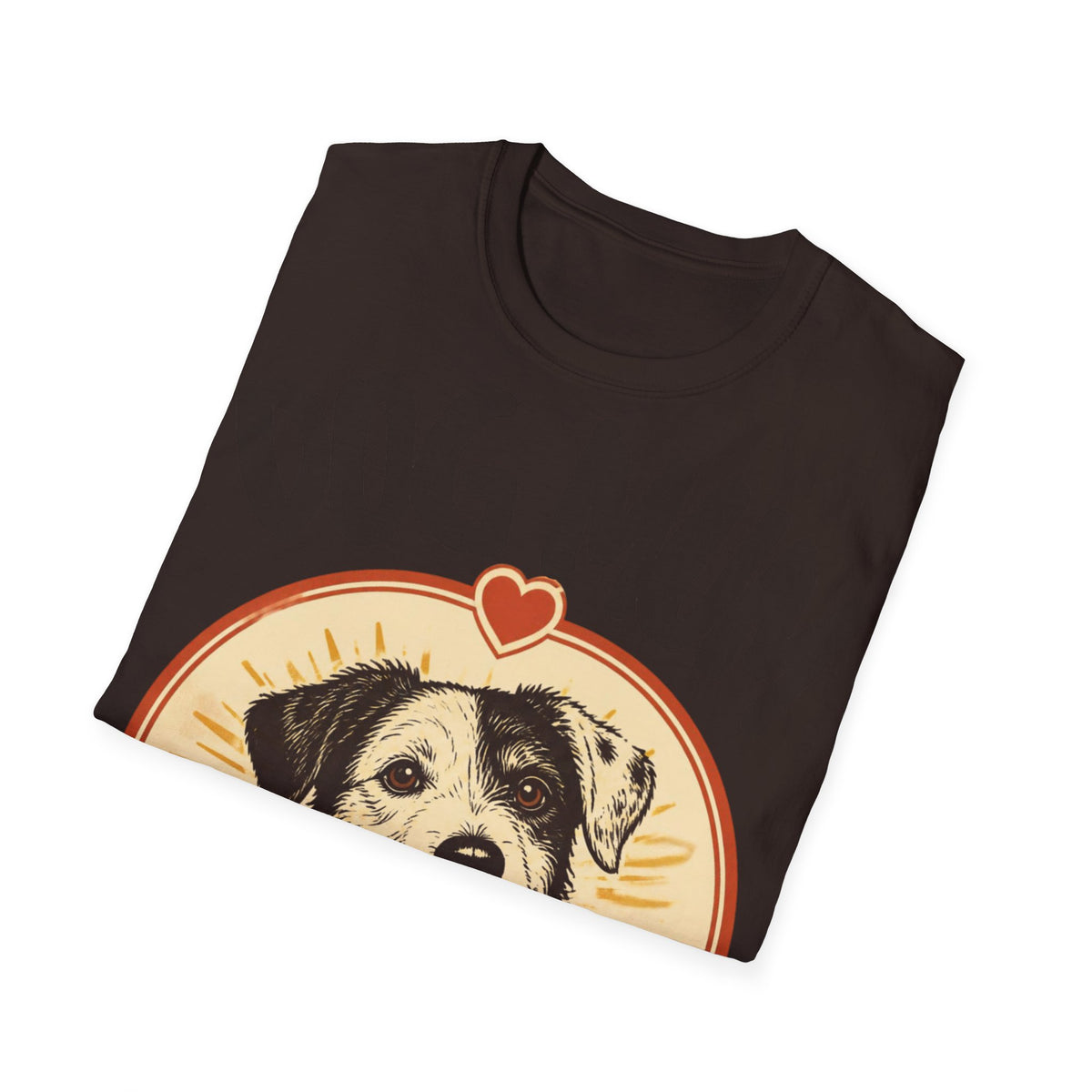 Dog Mum shirt | Rescue dog illustration T-Shirt